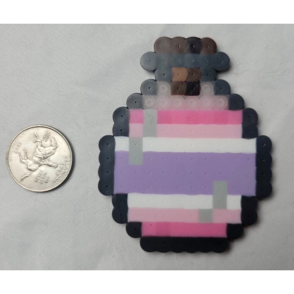 Pomosexual LGBT Potion Perler Pixel Art